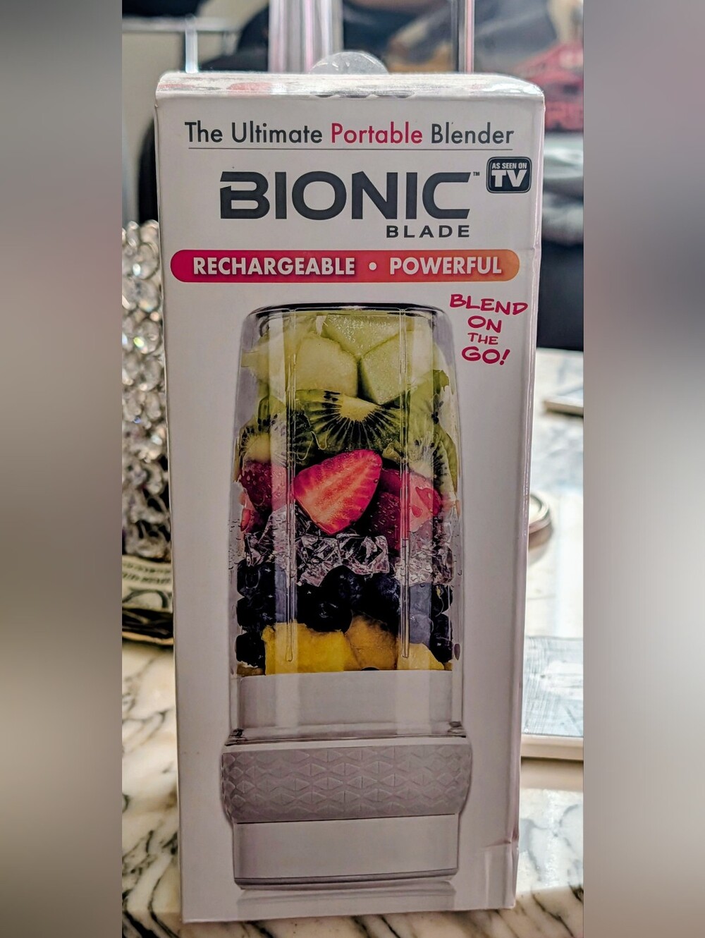 BIONIC Blade Portable Rechargeable Blender - White